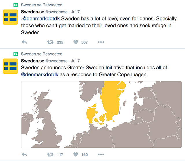 Twitterkamp swedense